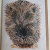 Little Albert the Hoglet Hedgehog greetings card